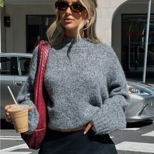 White Fox Ice Queen Knit Sweater